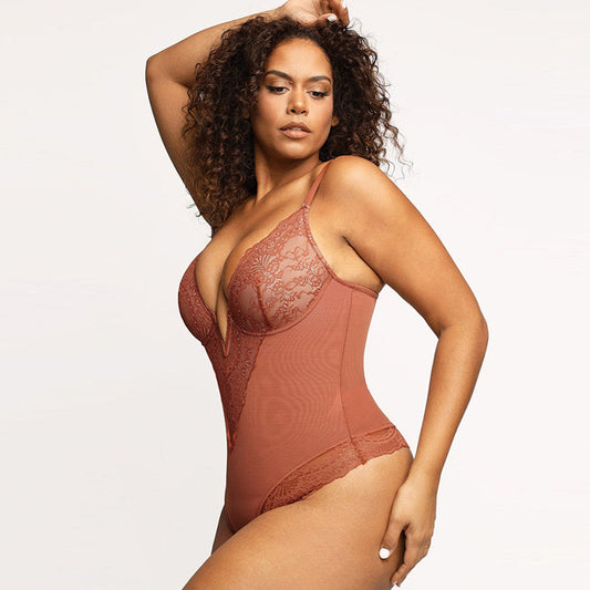 Shapewear bodysuit för Dam – Slimmande med Magkontroll & Lyftande Effekt för Höfter