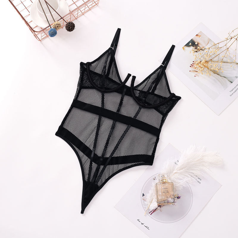 Bodysuit dam – moderiktig mesh body shaper i ny design