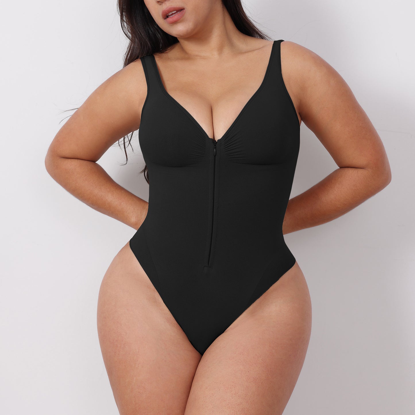 Bodysuit för Dam – Sömlös One Piece med Slimmande Mage & Shaping-effekt