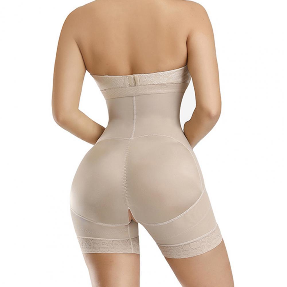 Shapewear bodysuit – nätmönstrad body shaper i stretchspets för dam