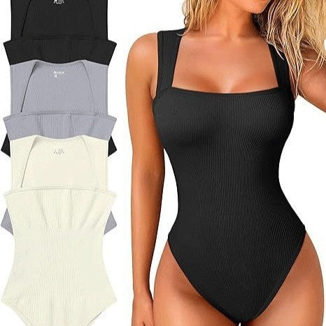 Yoga Jumpsuit för Dam – Figurnära Overalls i Stretch för Träning & Fitness