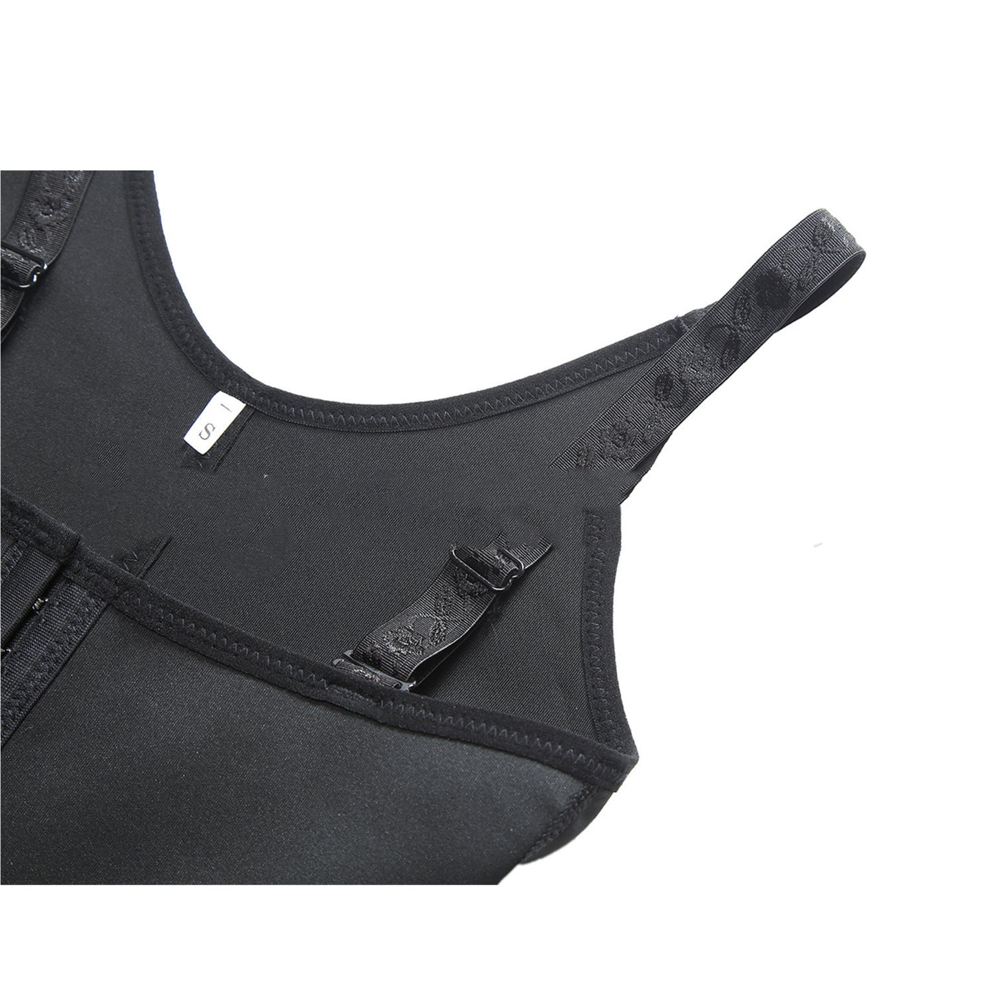 Body shaper dam – gummi shapewear med knappar & stark kompression