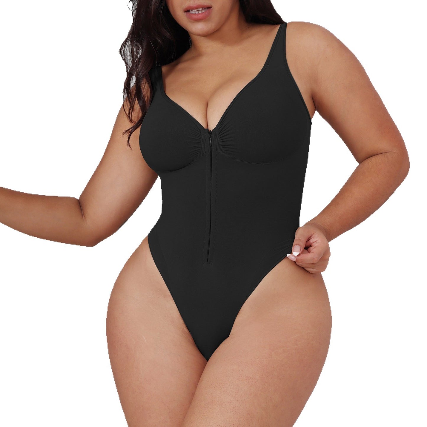 Bodysuit för Dam – Sömlös One Piece med Slimmande Mage & Shaping-effekt