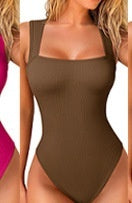 Yoga Jumpsuit för Dam – Figurnära Overalls i Stretch för Träning & Fitness