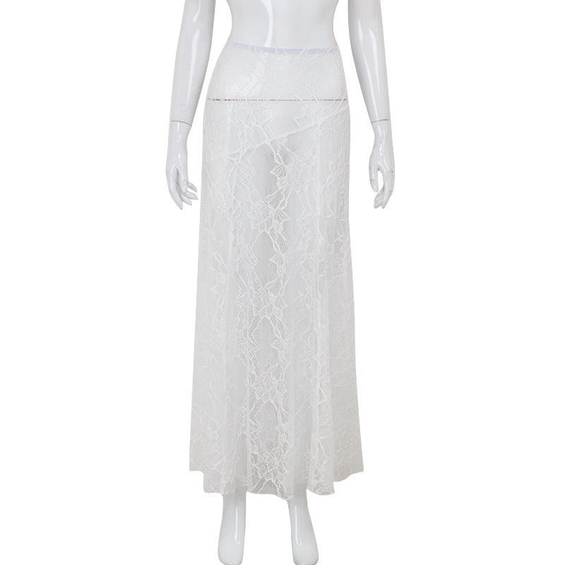 Trendig Damkjol – Enfärgad Spetsdesign som Passar till Både Vardag & Fest