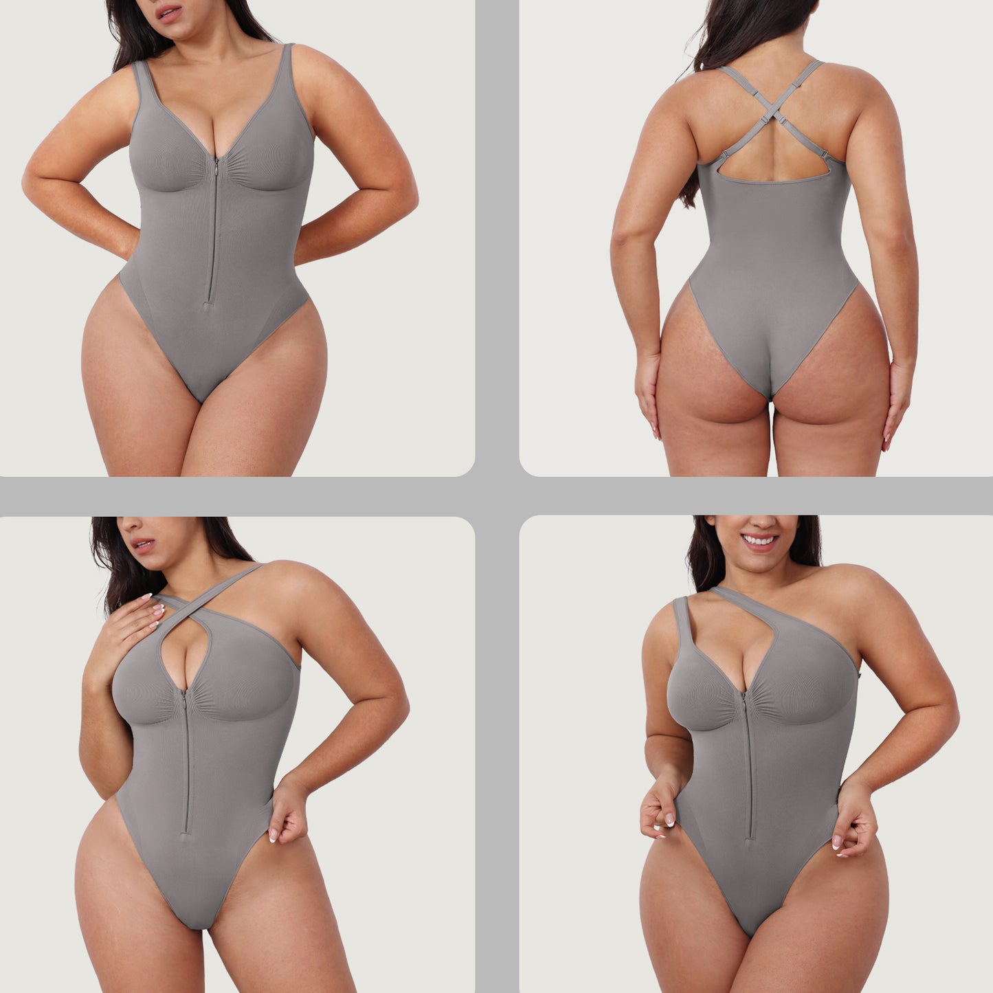 Bodysuit för Dam – Sömlös One Piece med Slimmande Mage & Shaping-effekt