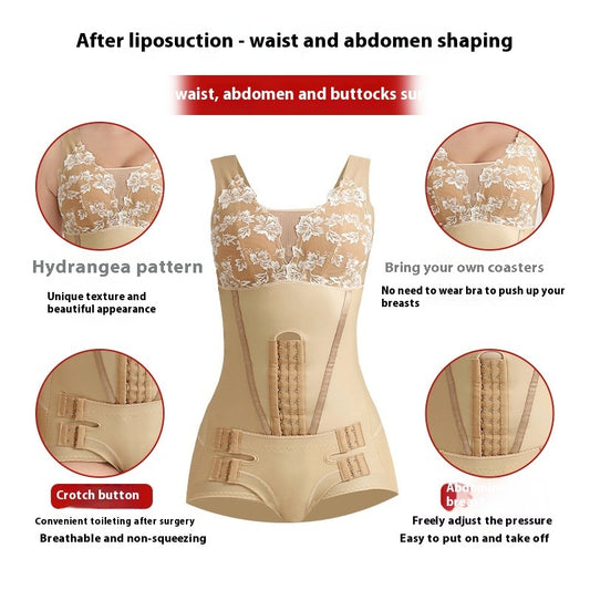 Korsett för Dam – Slimmande Midjestöd med Inbyggd Bh