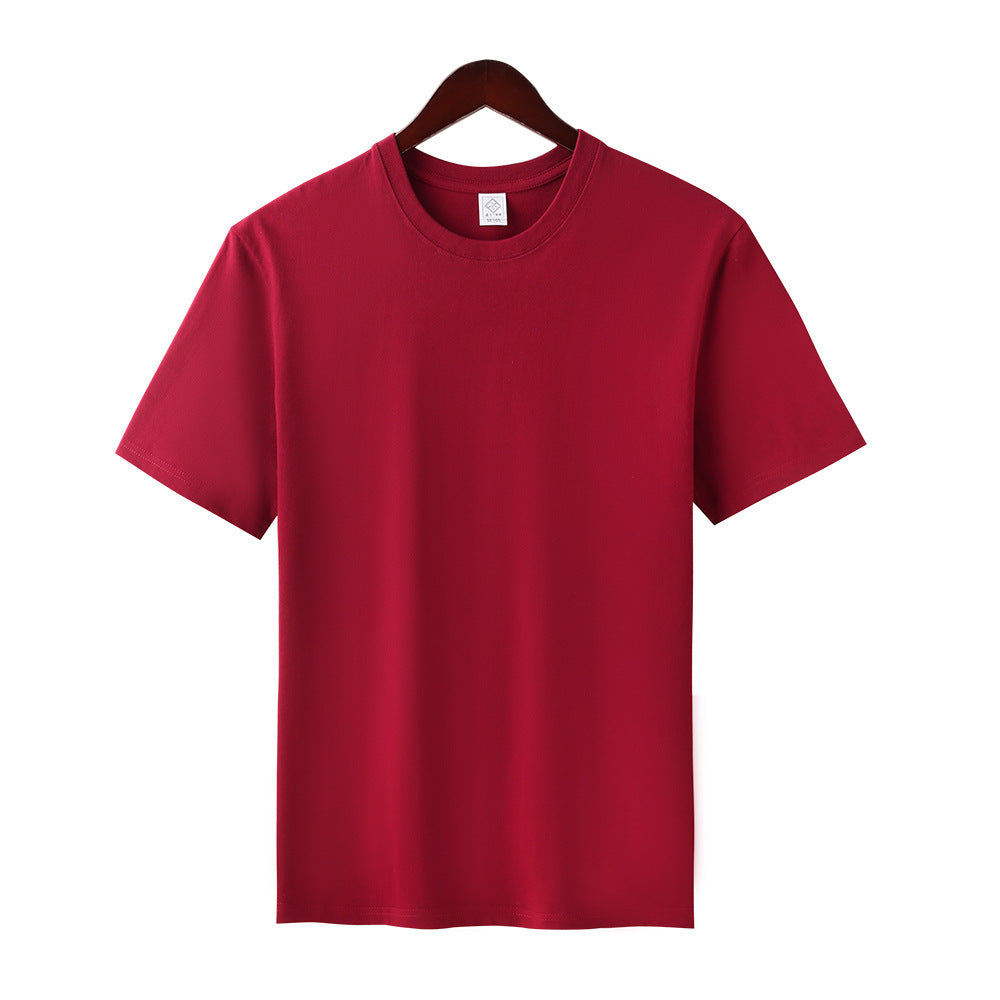 Dam T-shirt – mångsidig casual modell i bomull med halvlång ärm & rund hals