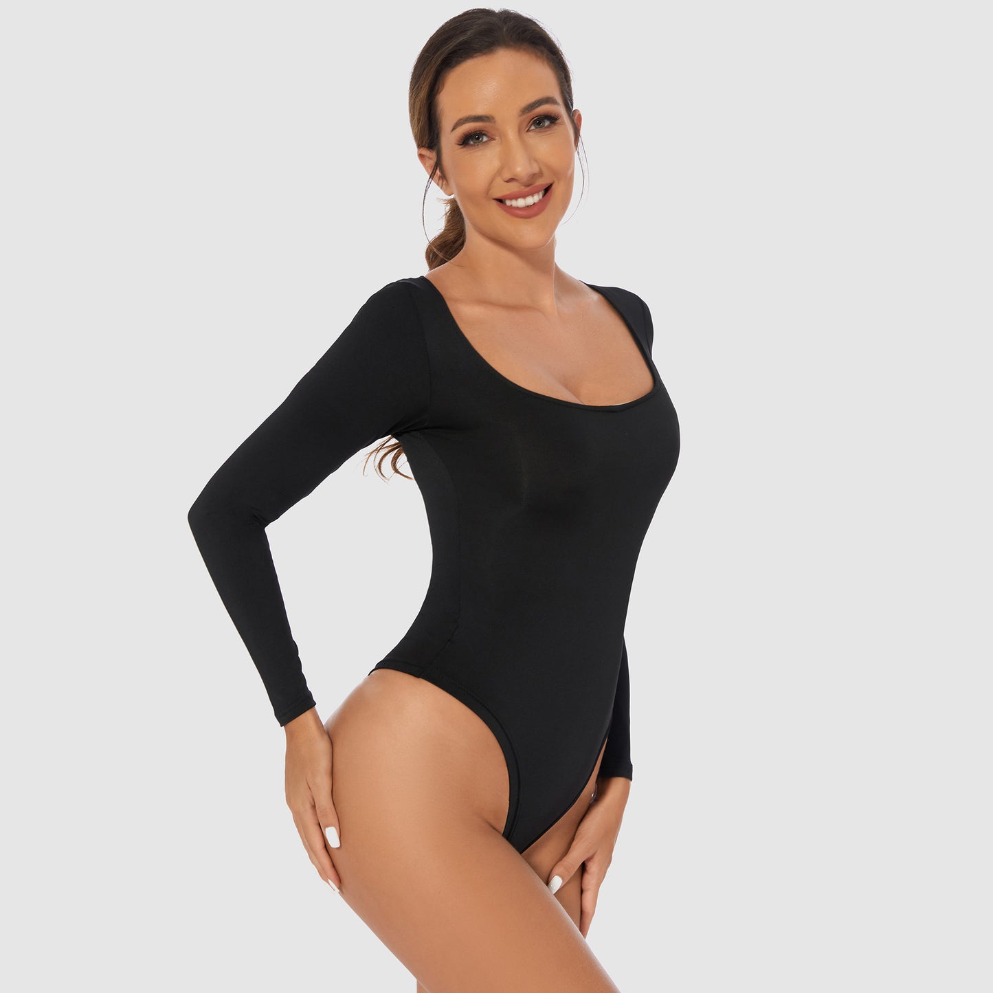 Bodysuit för Dam – Enfärgad One Piece i Slim Fit & Sexig Design