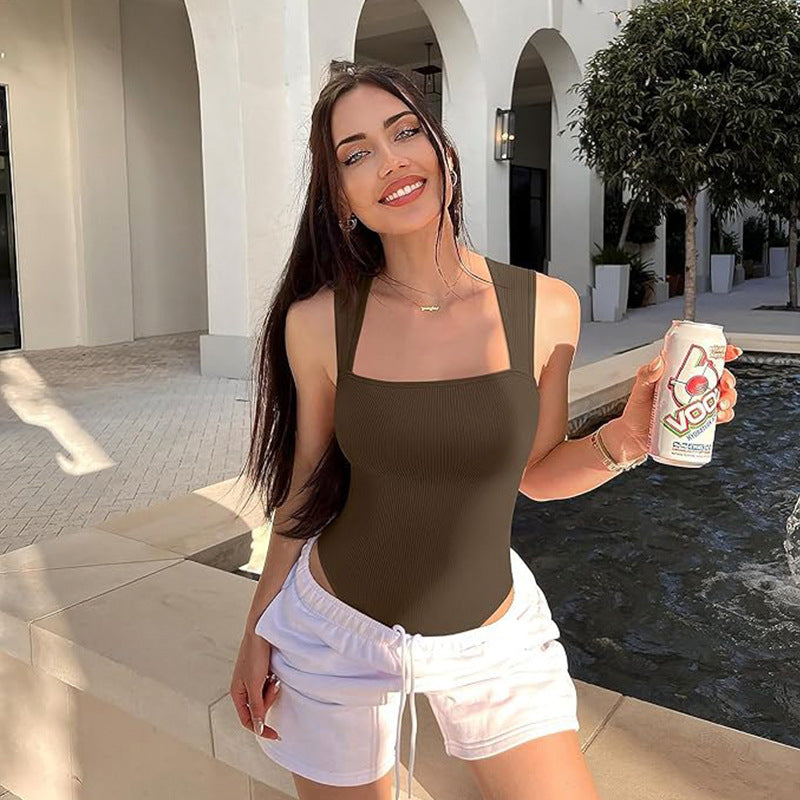 Yoga & Fitness Overall – Träningsdräkt med Magstöd