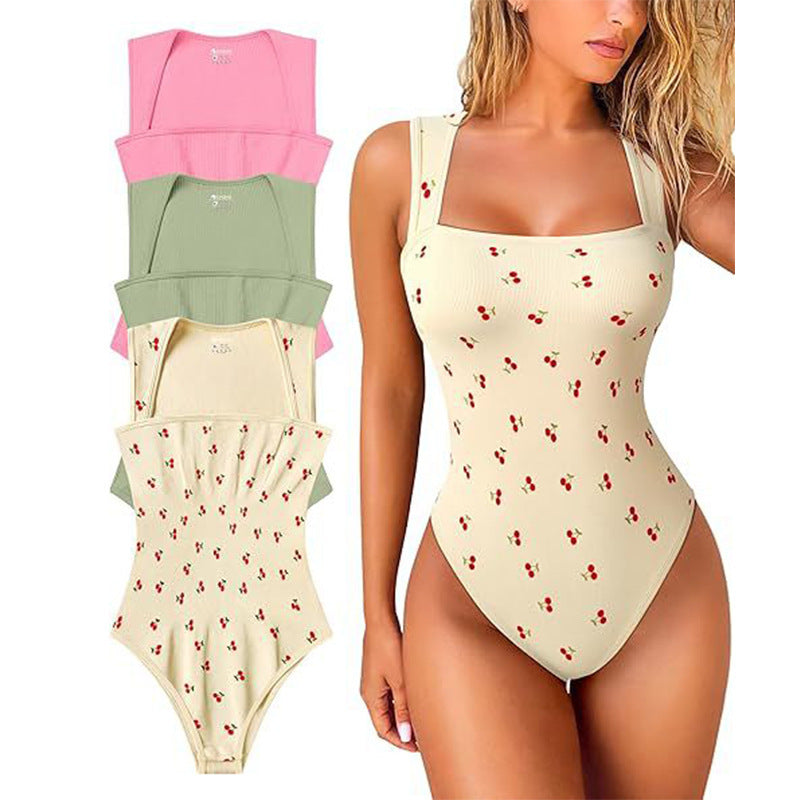 Yoga & Fitness Overall – Träningsdräkt med Magstöd