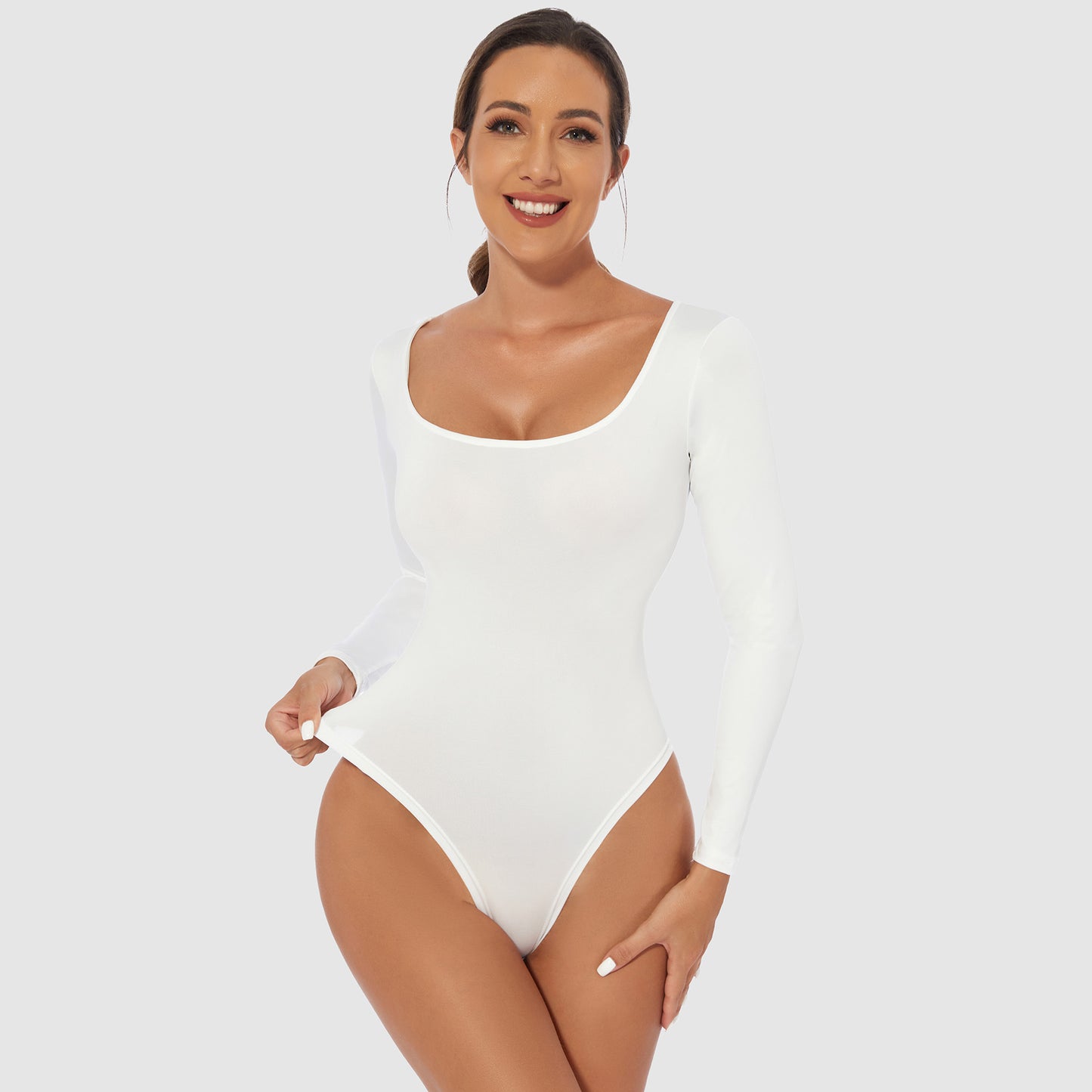 Bodysuit för Dam – Enfärgad One Piece i Slim Fit & Sexig Design