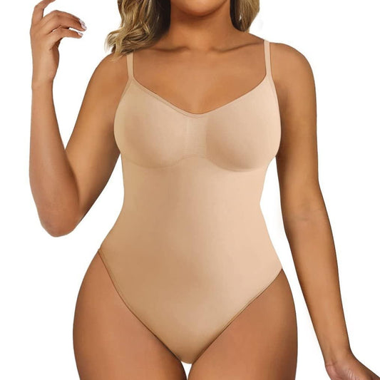 Figurformande Bodysuit – Slimmande One-Piece Shapewear med Belly Control & Hip Lift
