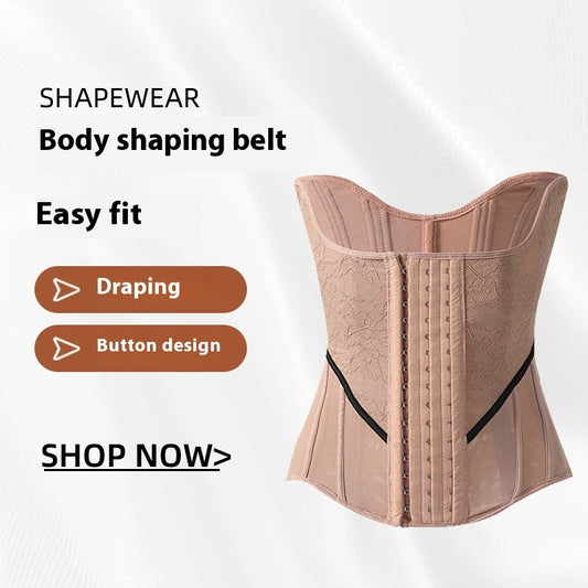 Korsett för Dam – Slimmande Midjebälte med Magstöd & Figurformande Effekt