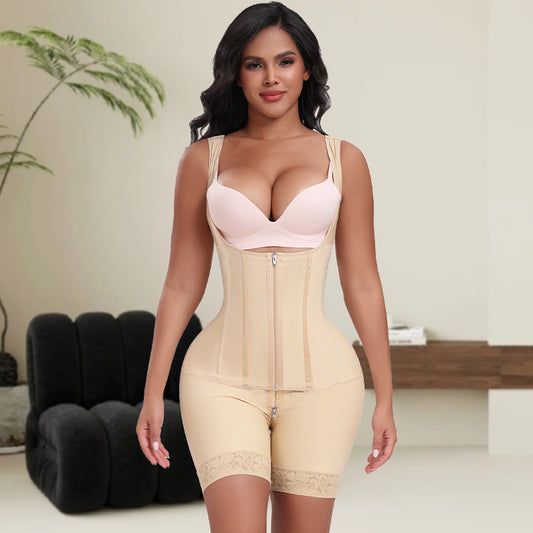 Figurformande Bodysuit – Öppen Gren, Tummy Control & Stöd för Byst & Höfter