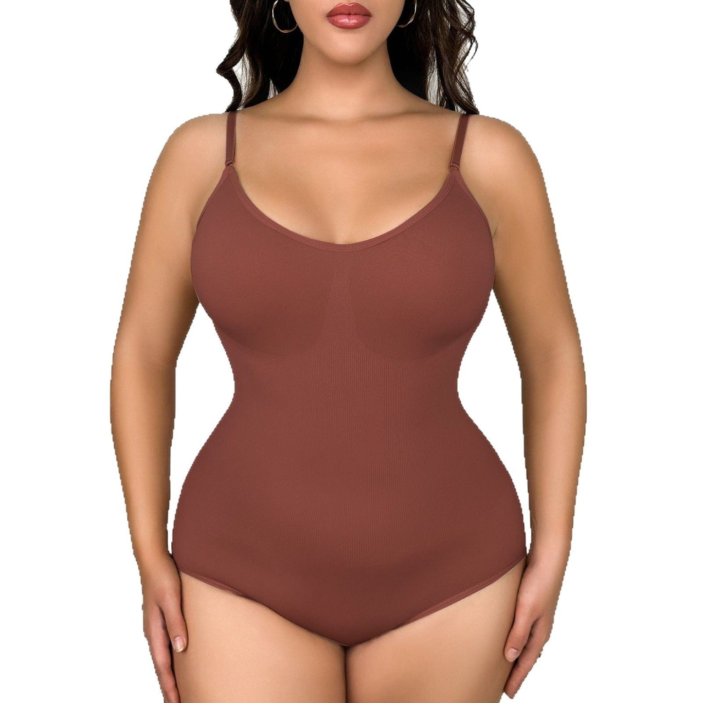 Sömlös Shapewear Bodysuit – Slimmande One-Piece med Magstöd & Höftlyft
