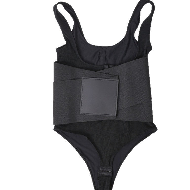 Träningskorsett dam – andningsbar shapewear med magstöd, hyskor & rumplyft