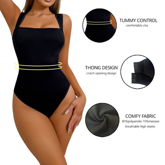 Body shaper dam – figurnära one piece shapewear med väst & trosa i ett