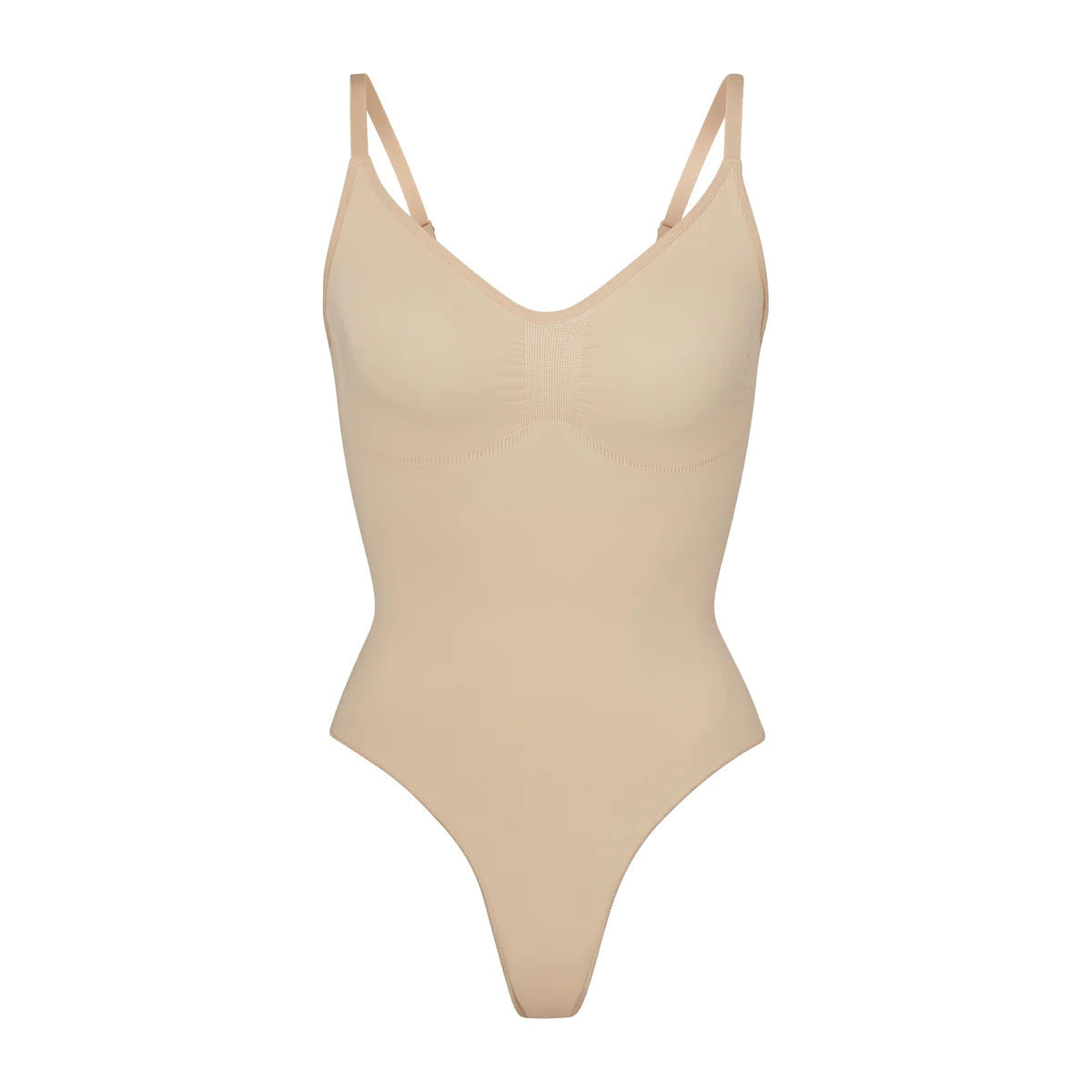 Shapewear Bodysuit – Elastisk T-formad Design med Höftlyft & Push-up Effekt