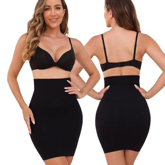 Shapewear-kjol för Dam – Sömlös med Hög Midja, Slimmande Mage & Postpartum-stöd