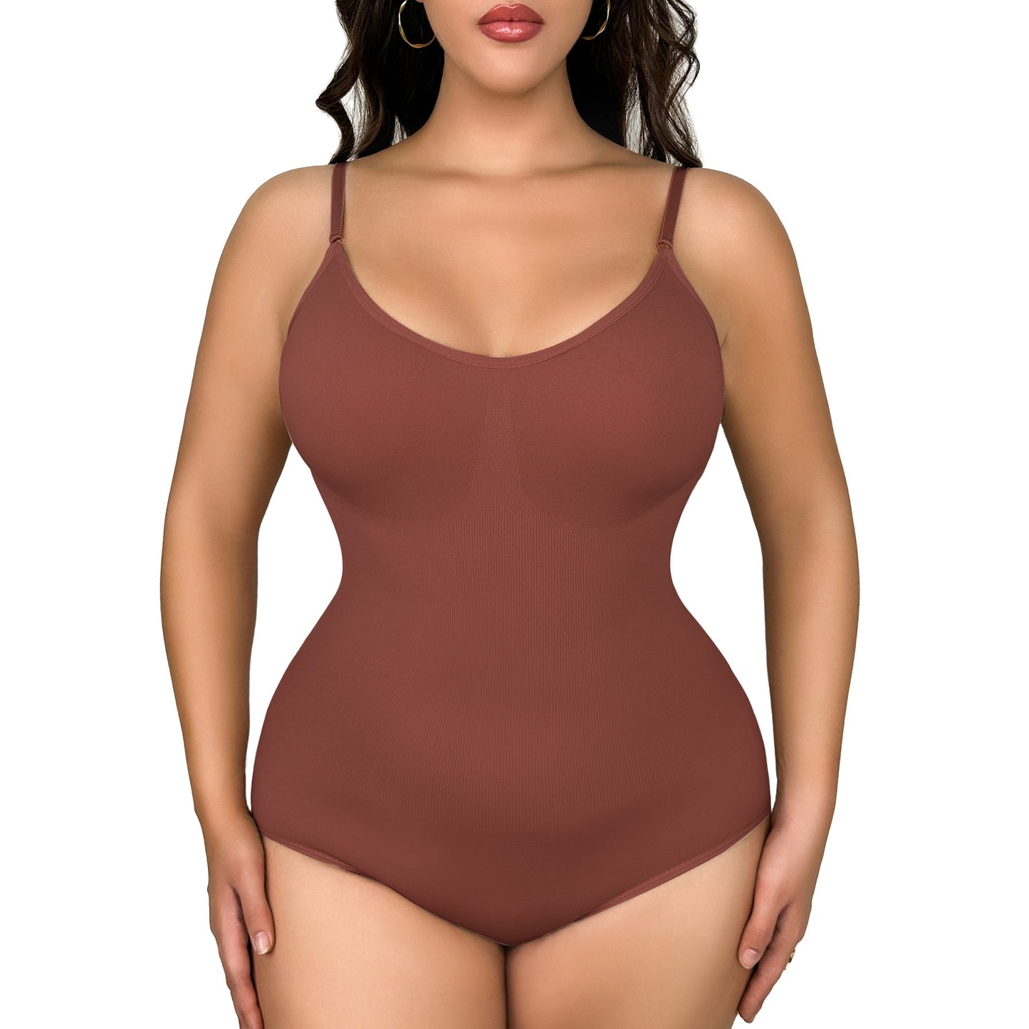 Sömlös Shapewear Bodysuit – Slimmande One-Piece med Magstöd & Höftlyft