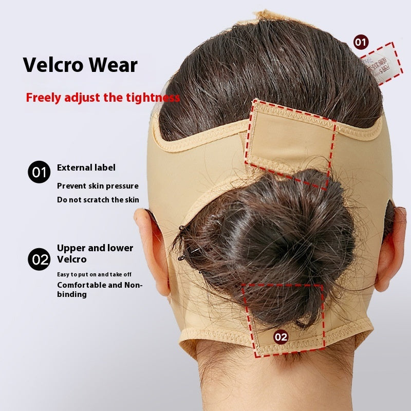 Ansiktsmask – V-formad Shaping Mask & Stöd efter Fettsugning