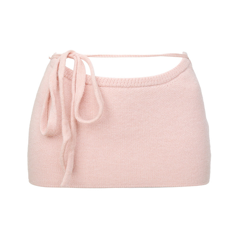 Dam set – romantiskt outfit med långärmad kofta & kjol i elegant design