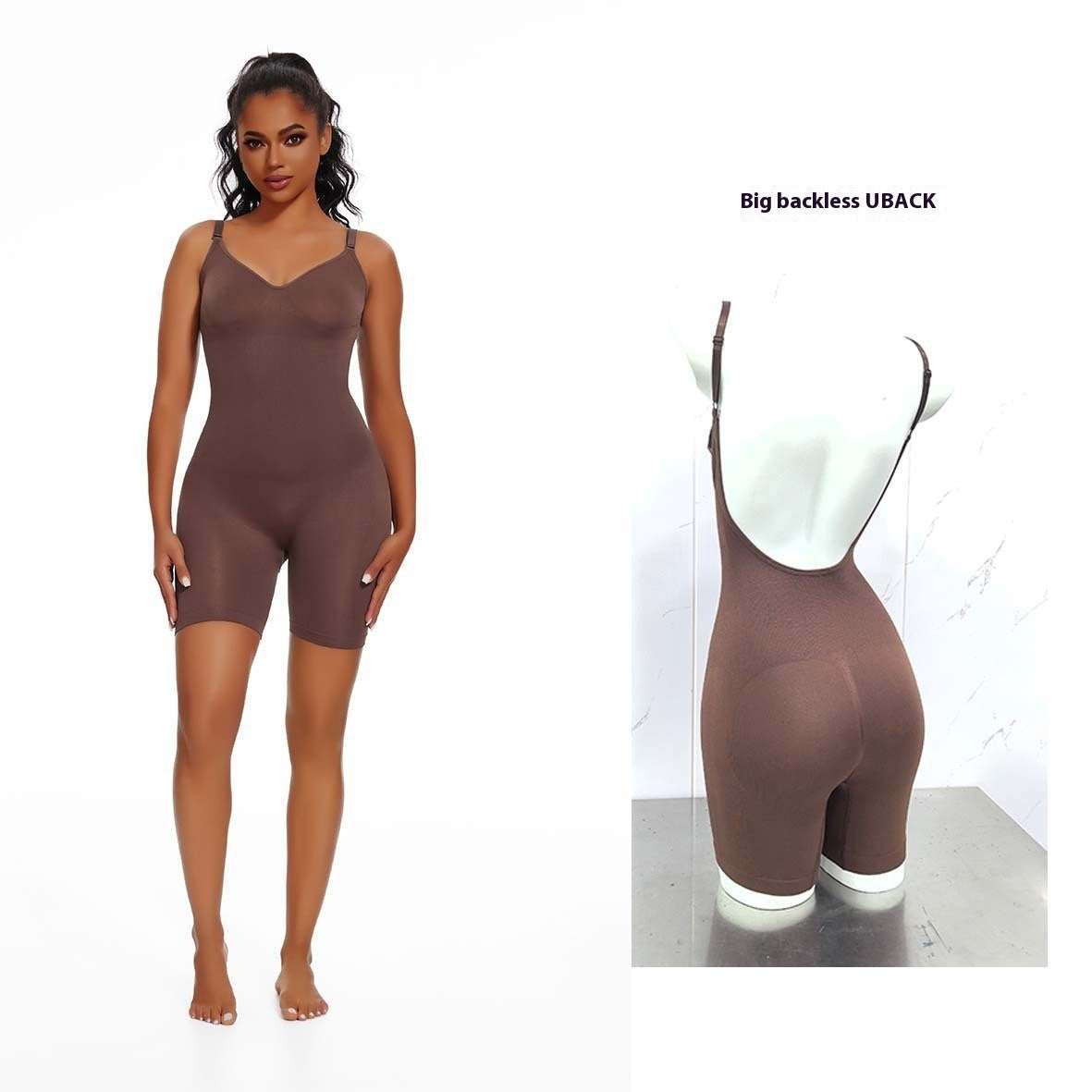 Sömlös Shapewear för Dam – Postpartum Magstöd & Figurformande Design