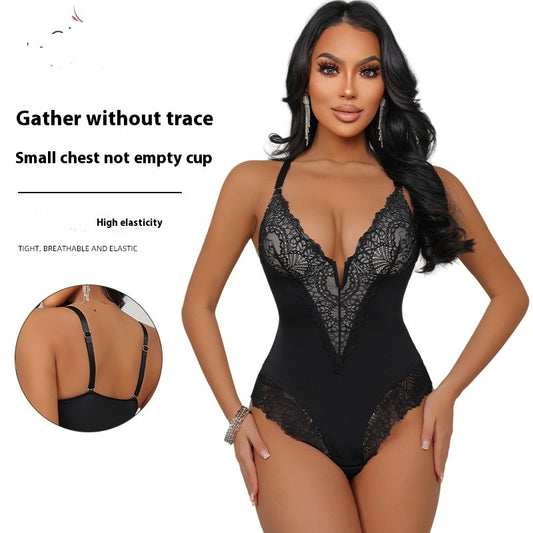 Korsett-body för Dam – Plus Size med Lyftande Höfteffekt