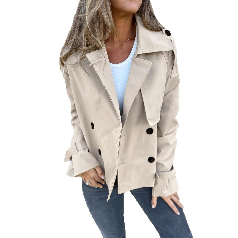 Trendig Kappa Dam – Europeisk & Amerikansk Stil för Höst och Vinter