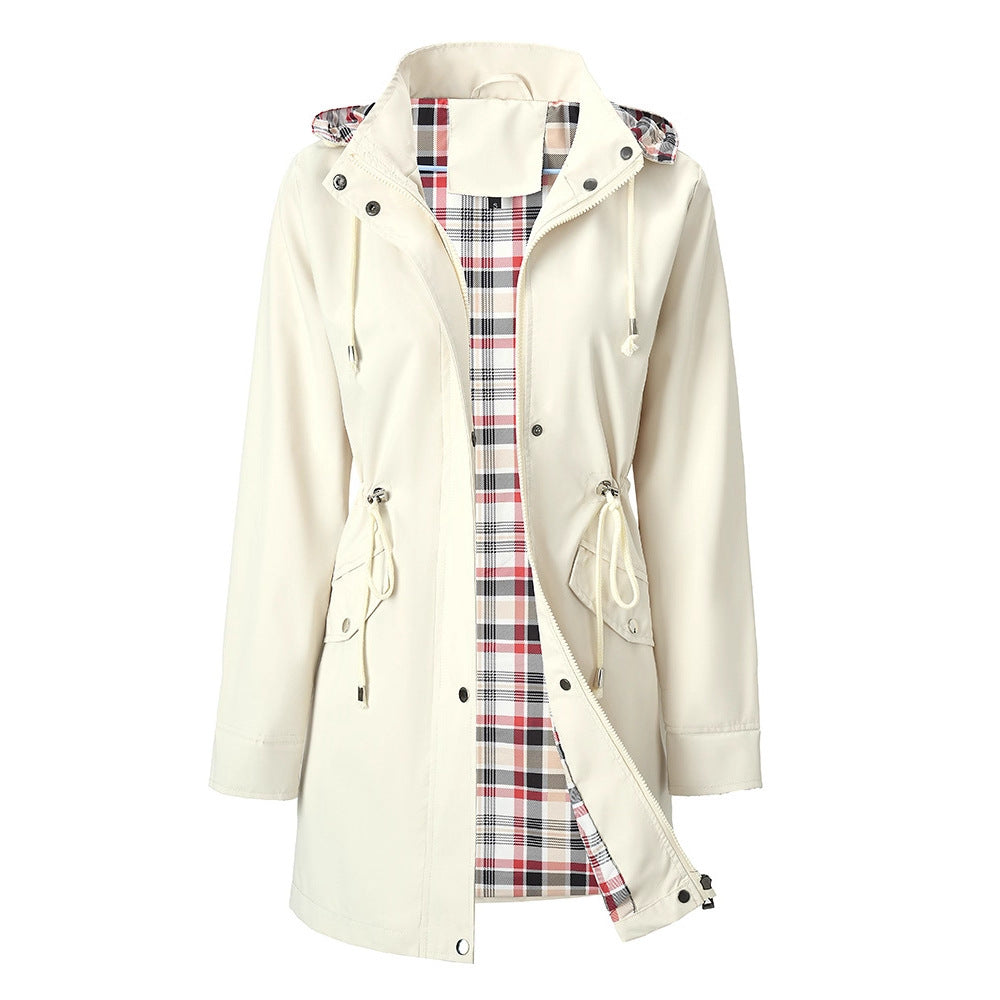 Damrock – elegant windbreaker i vattentålig design