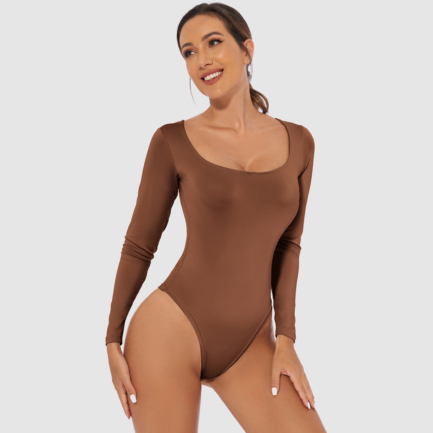 Bodysuit för Dam – Enfärgad One Piece i Slim Fit & Sexig Design