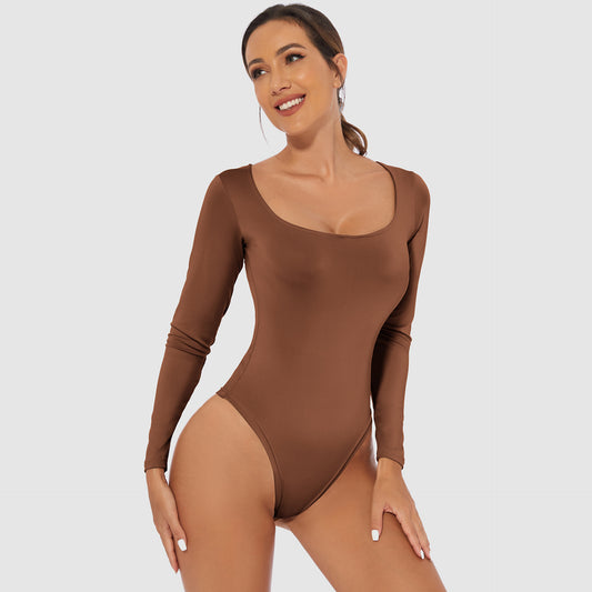 Bodysuit för Dam – Enfärgad One Piece i Slim Fit & Sexig Design