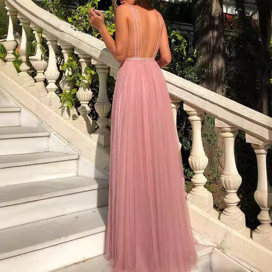 Klänning för Dam – Elegant Paljettklänning i Glamourös Stil