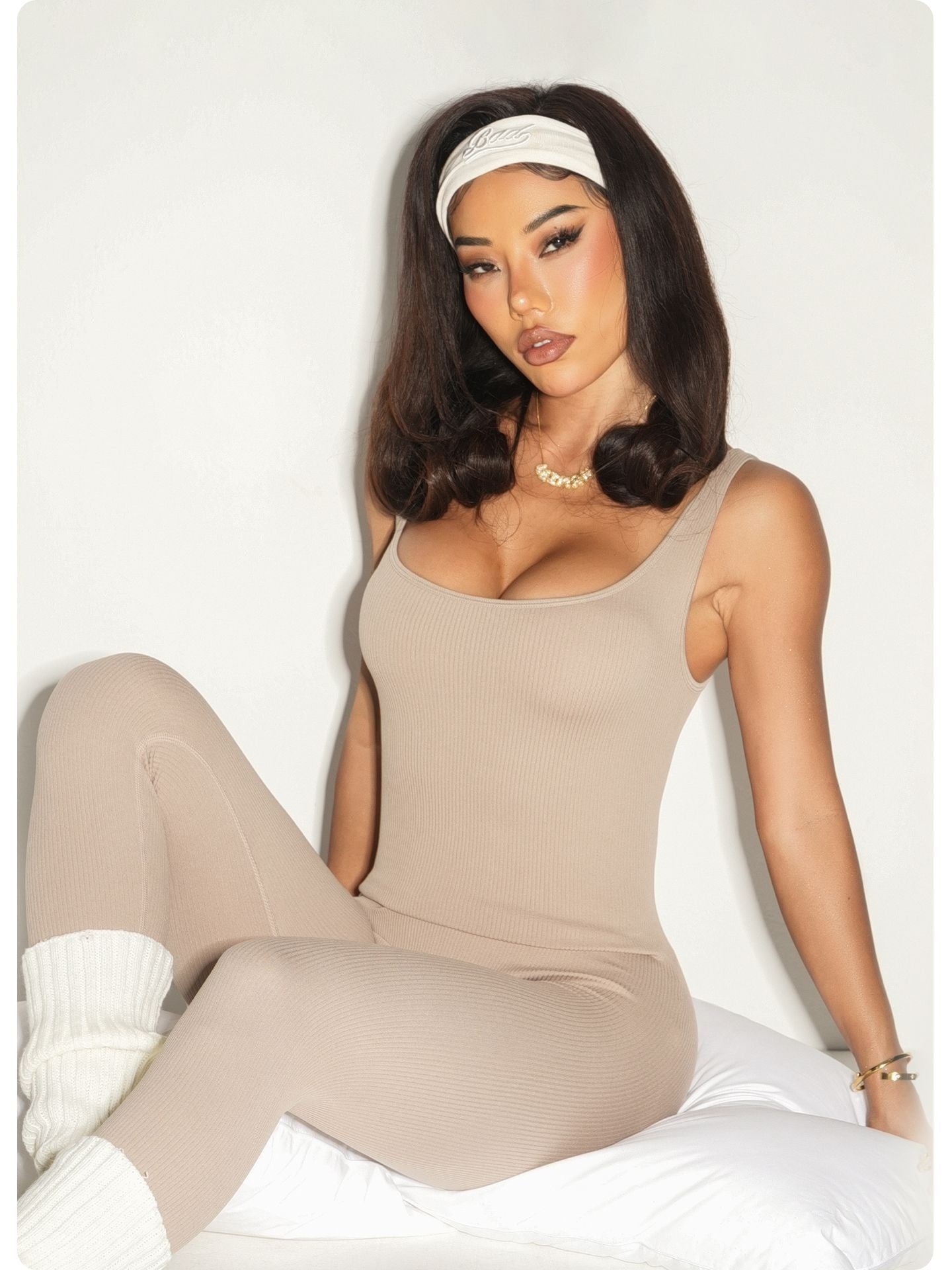 Träningsjumpsuit för Dam – Slimmande Midja & Lyftande Effekt för Höfter