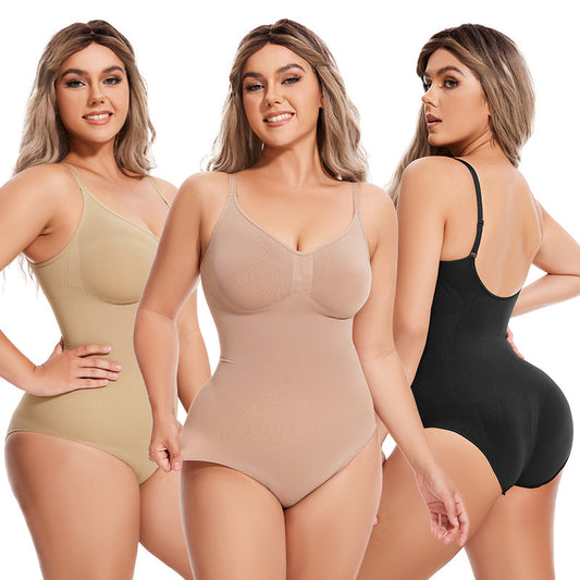 Sömlös Shapewear – Midjeformande med Magstöd & Höftlyft i Nylon